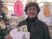 White Bear Lake artist LouAnn Hoppe received therapy at Courage St. Croix. Three of her paintings have been made into Courage Cards.