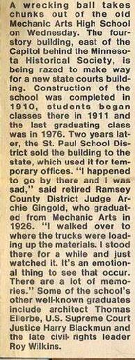 Mechanic Arts High School