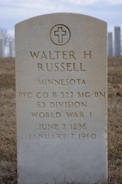 Walter H Russell