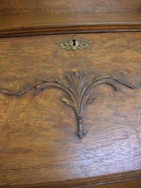 Oak Secretory Desk