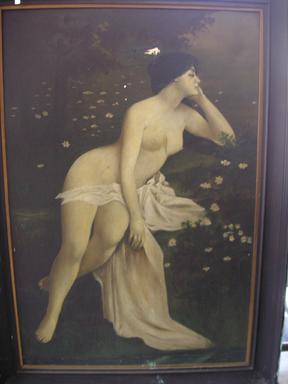 1890's Henry Carling 4' x 6' Oil Painting