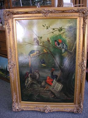 1800's Oil on Canvas by Van KeuRen