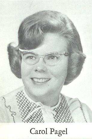 Carol J. Pagel Class of 1966