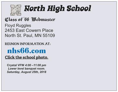 North High School Class of '66