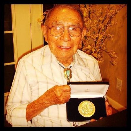 Navajo Code Talker Fleming Begaye Sr.