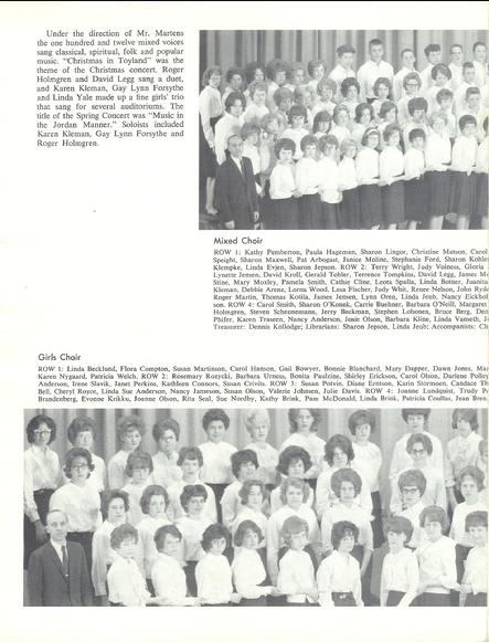 Jordan Junior High - 1963 Yearbook! 