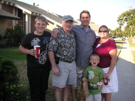 Cole, Floyd, Mark, A.J. & Mckim Ruggles Anaheim, California 2011 Click Here ~ Next Page