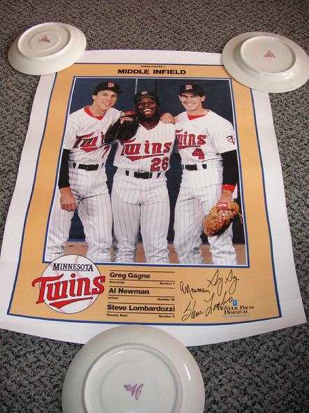Power Poster 3 - Middle Infield - Greg Gagne, Al Newman and Steve Lombardozzi