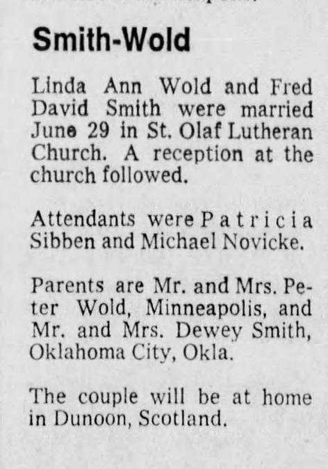 Linda Ann (Wold) Smith