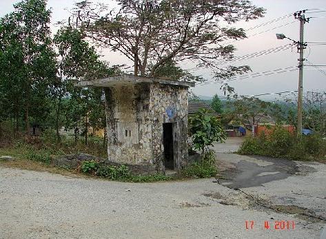 Front gate guard shack now (2011)