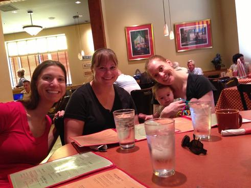 Brunch with my girls!  with Cari Rohe and Jennifer Reed.