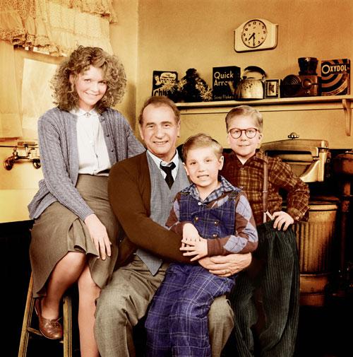 Click Here for The Parker Family Album: Mom, The Old Man, Randy and Ralphie.