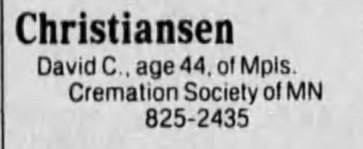 From Star and Tribune Sunday May 16th, 1993