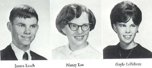 James Leach, Nancy Lee & Gayle Lefebvre of the class of 66' from North High School Minneaplis, Mn.