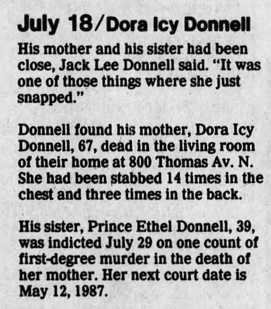 Prince Ethel Donnell