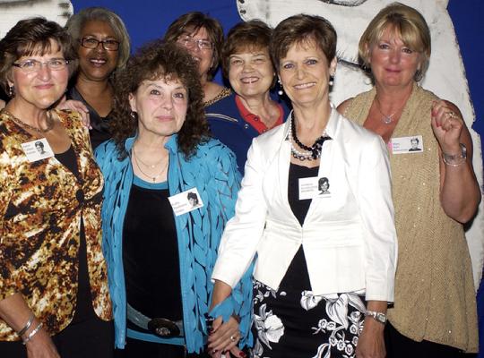 Kathy (Pemberton) Heikke with Classmate: Joanne Cullinan, Patricia Blackledge, Mary Rivers, Linda Nelson, Carol Rucke & Mary Hart