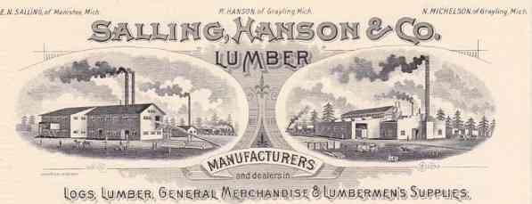 Hanson and Company lumber firm.