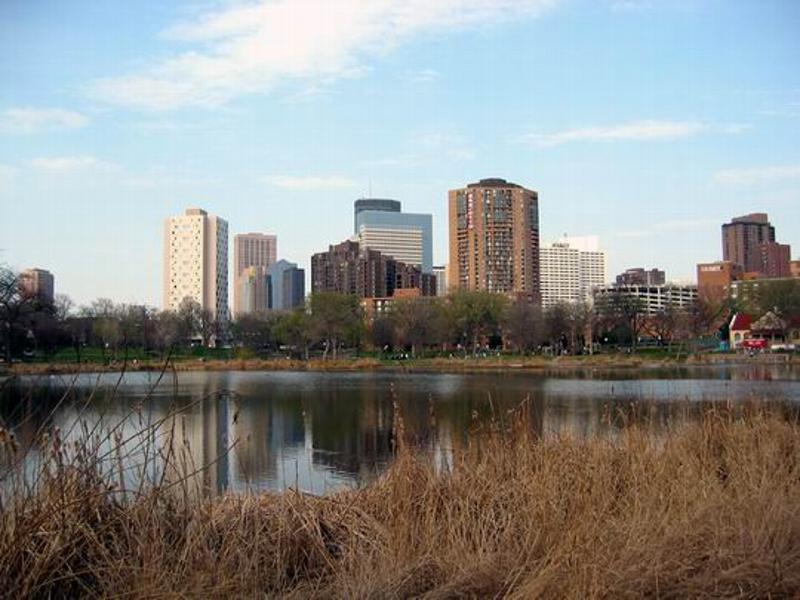 Skyline from Loring Park 