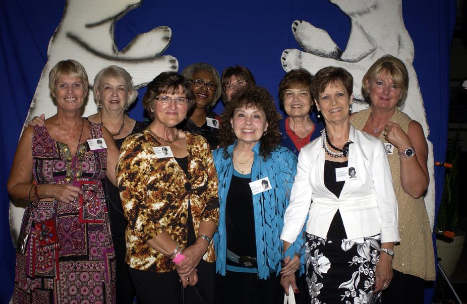 Eileen Braker, Joanne Cullinan, Kathy Pemberton, Patricia Blackledge, Kathy O'Day, Mary Rivers, Linda Nelson, Carol Rucke & Mary Hart