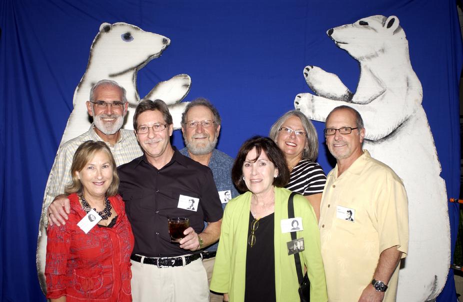 Linda (Margolis) Ettedgui, Harold Malisow, Bonnie Smith, Jack Appleman, Dave Abrams, Harvey Frank & Marilyn (Wolk) Paulson 2011