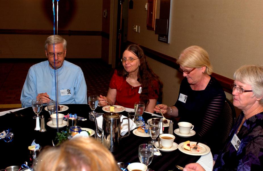 Bob Griffin, Janice (Bell) Schmidt, Marla Benson & Karen Trosen