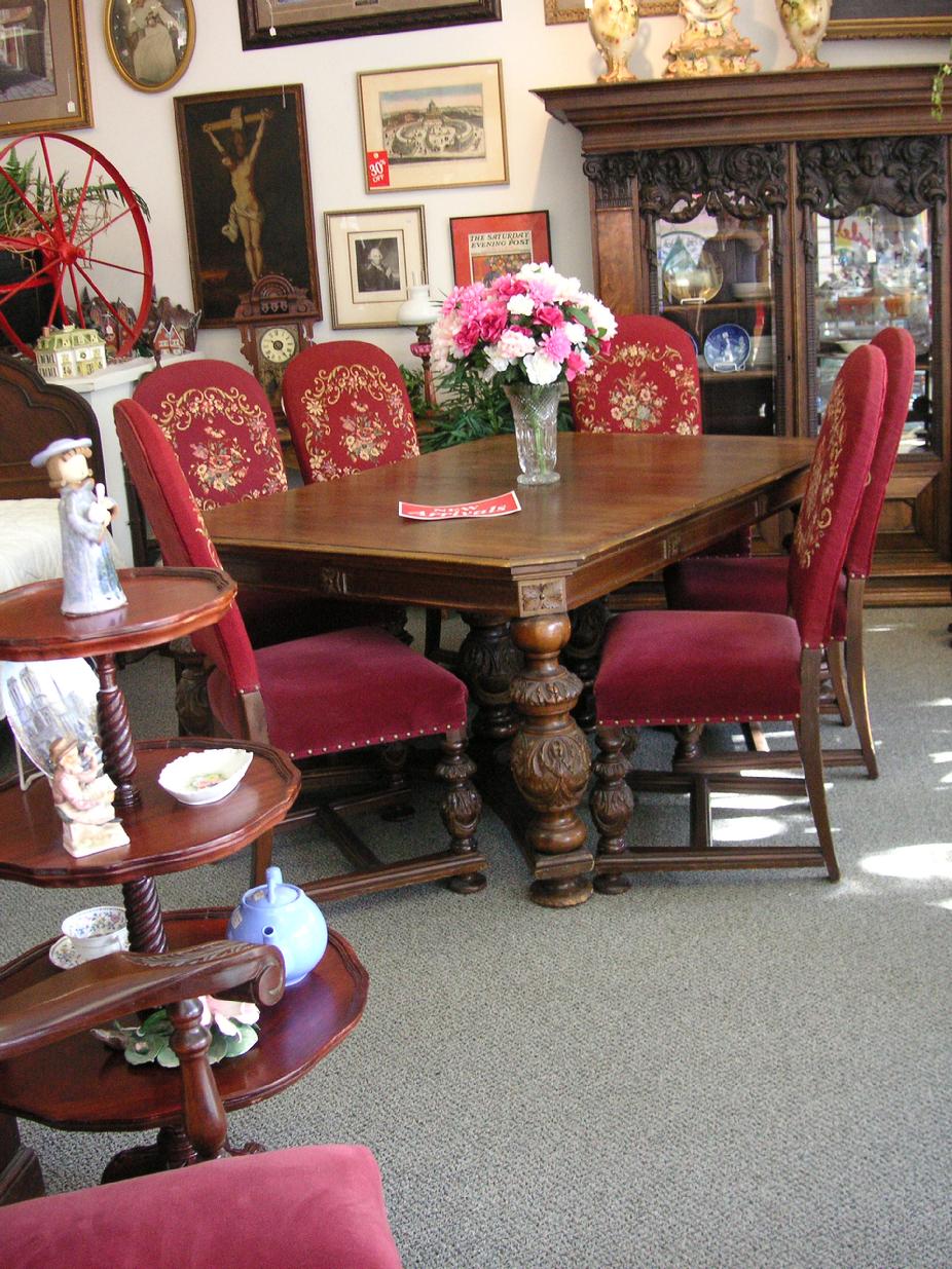 The Hanson House Grand Dining Room Set