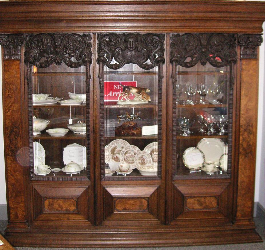 1800's German Bookcase