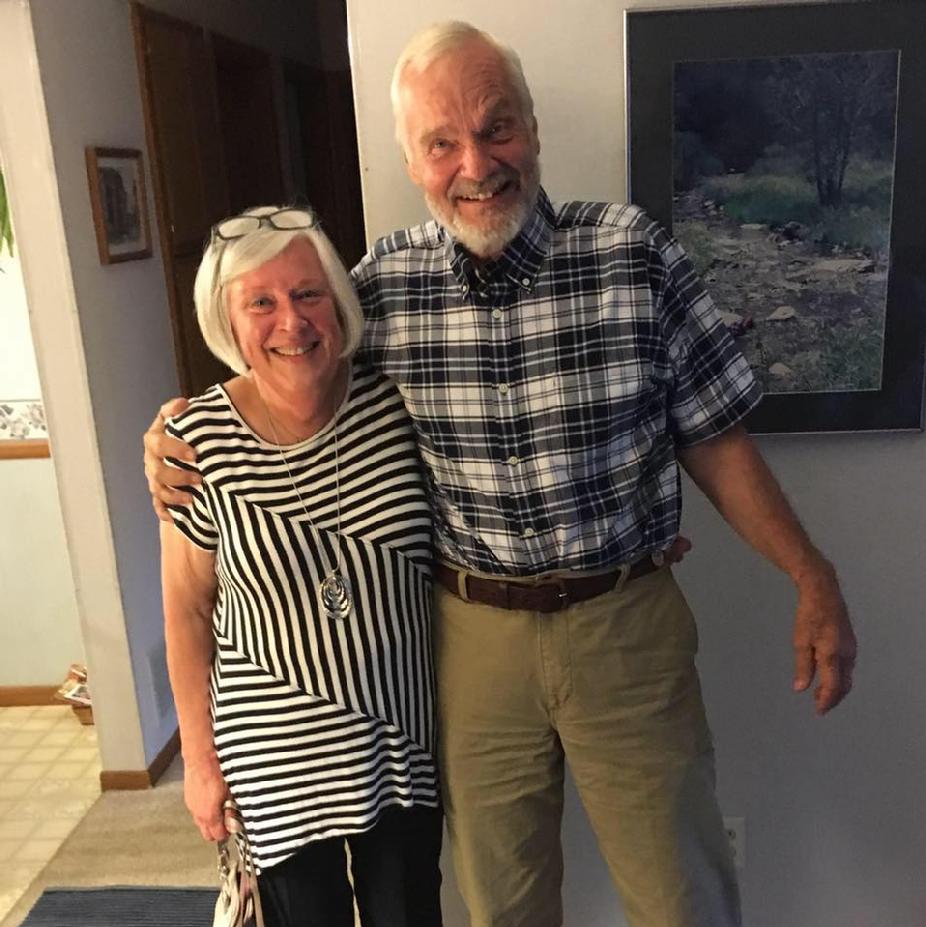 Becky Komarek and Kenneth C. "Ken" Johnsen
