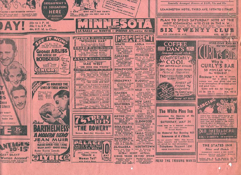 Old Theaters from Minnesota